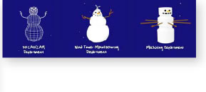 image of animated Christmas e-card